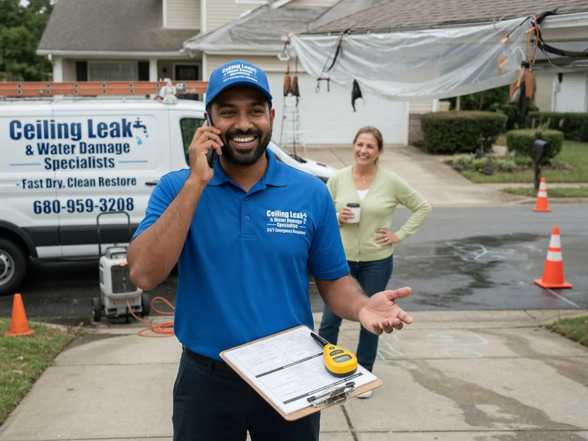Ceiling Leak Cleanup Cascade, VA FAQs